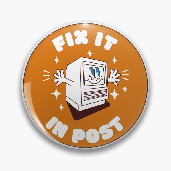 Item preview, Fix it in Post Retro (Orange) designed and sold by Fillum.