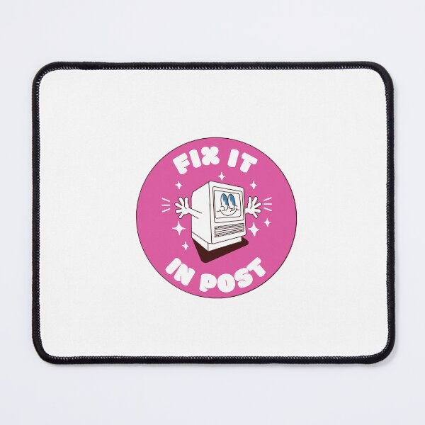 Item preview, Fix it in Post Retro (Pink) designed and sold by Fillum.