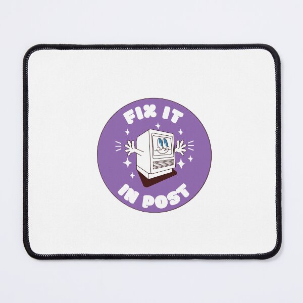 Item preview, Fix it in Post Retro (Purple) designed and sold by Fillum.