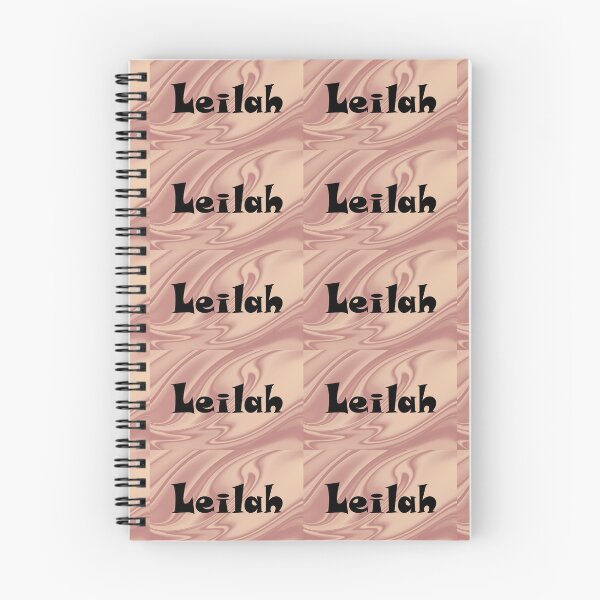 Item preview, Leilah Name Design - Cute Font, Minimalist, with Black Lettering :) designed and sold by Myriel-Myriel.