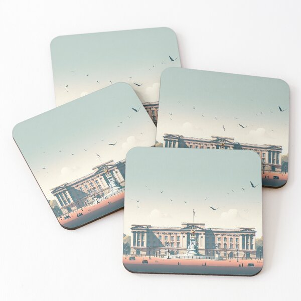 Item preview, Buckingham Palace Minimalism Art Style designed and sold by artofuniverse.