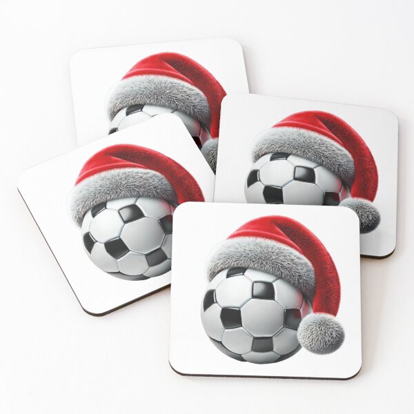 Item preview, Soccer-Style Santa Hat for Christmas Soccer Ball Lover’s Christmas Santa Hat designed and sold by Zestfull.