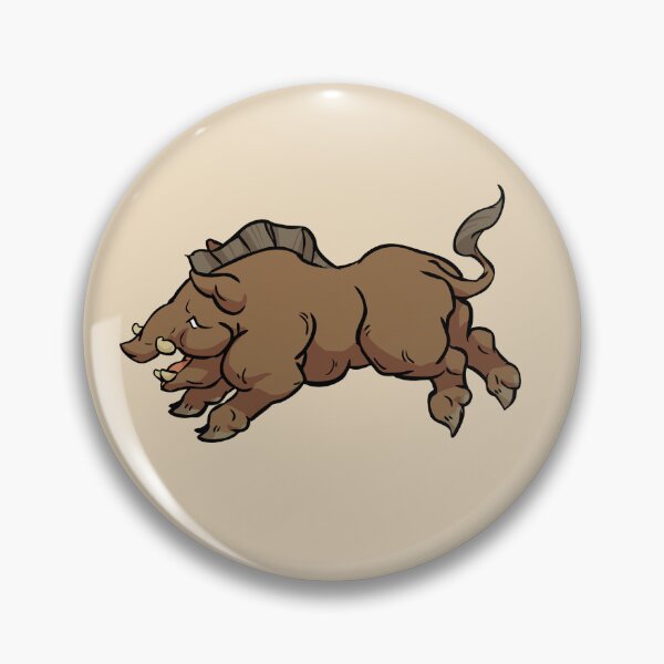 Item preview, Wild boar designed and sold by mukucritters.