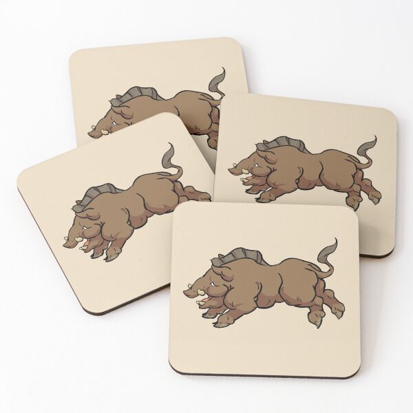 Item preview, Wild boar designed and sold by mukucritters.