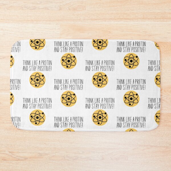 Item preview, think like a proton and stay positive designed and sold by belladesign7.