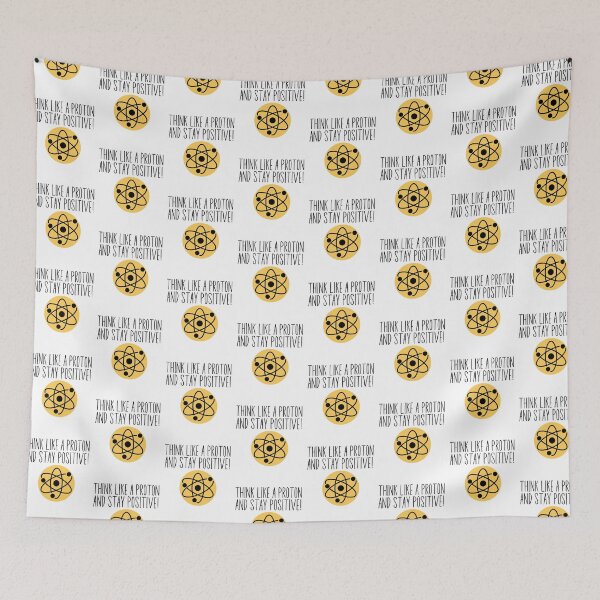 Item preview, think like a proton and stay positive designed and sold by belladesign7.