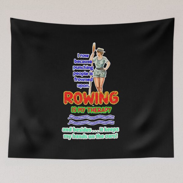 Item preview, Rowing Therapy: Oars Over Punchlines! designed and sold by Michael van der Hoorn.