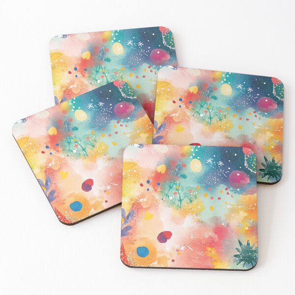 Item preview, Vibrant Watercolor Christmas Art – Colorful Holiday Design designed and sold by Lamarcy.