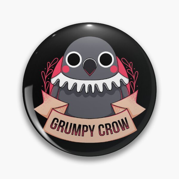 Item preview, Grumpy Crow designed and sold by AlundrART.