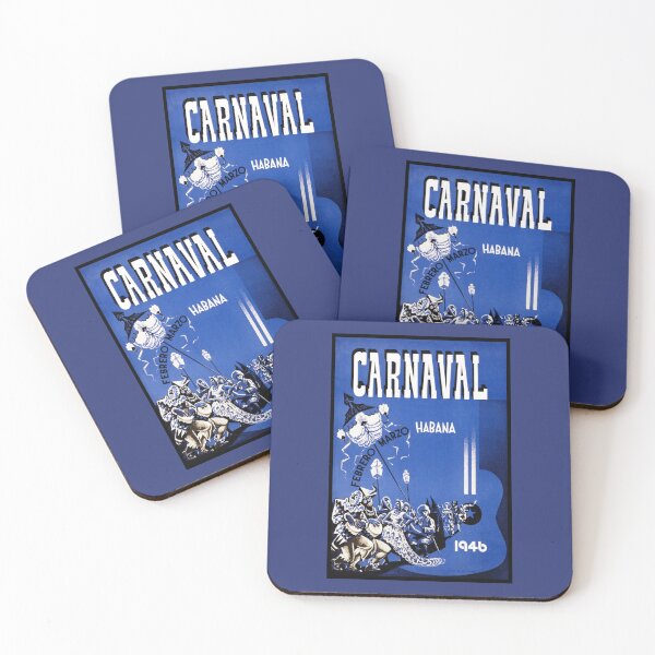 Item preview, Vintage Travel: 1946 Carnaval de La Habana, Havana, Cuba Poster designed and sold by Styled Vintage.