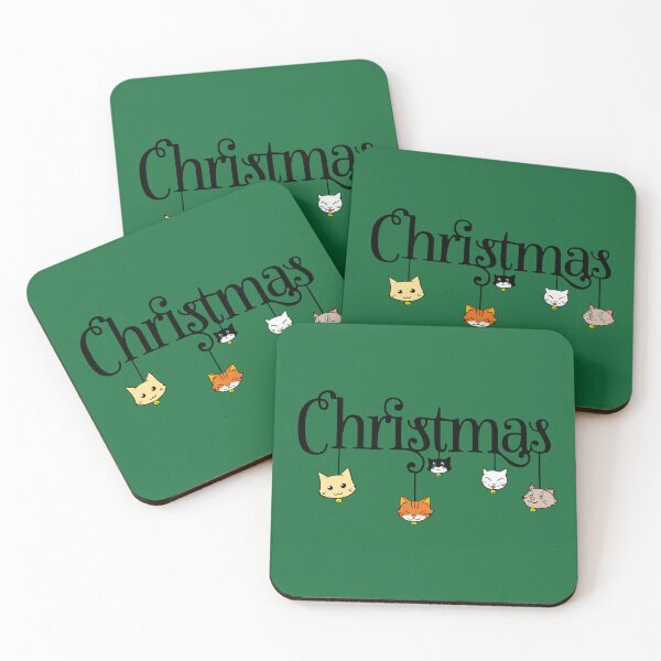Item preview, Christmas Cat Ornaments Holiday designed and sold by Koala-korner.