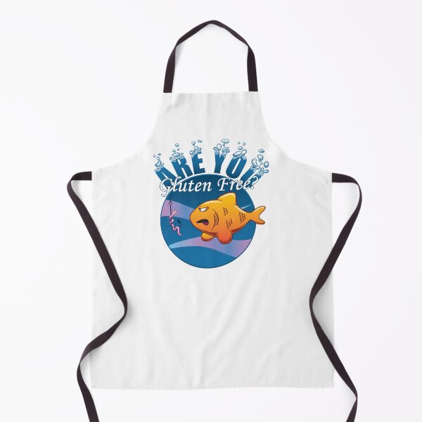Item preview, Fish looking for Gluten Free worm designed and sold by Redinsart.
