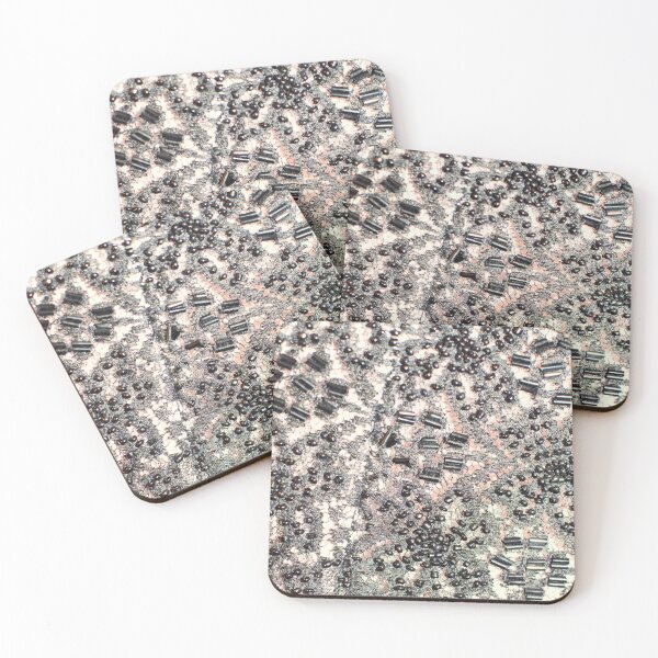 Item preview, Ornate Fabric with Silver Beads and Sequins Photo designed and sold by cgroenewald.