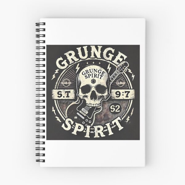 Item preview, Grunge Rock Spirit – Inspired by Iconic 90s Bands like Nirvana & Alice in Chains" designed and sold by OzzFrequency.