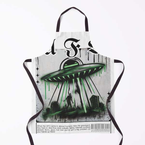 Item preview, UFO VS ZOMBIE designed and sold by Red-Box18.