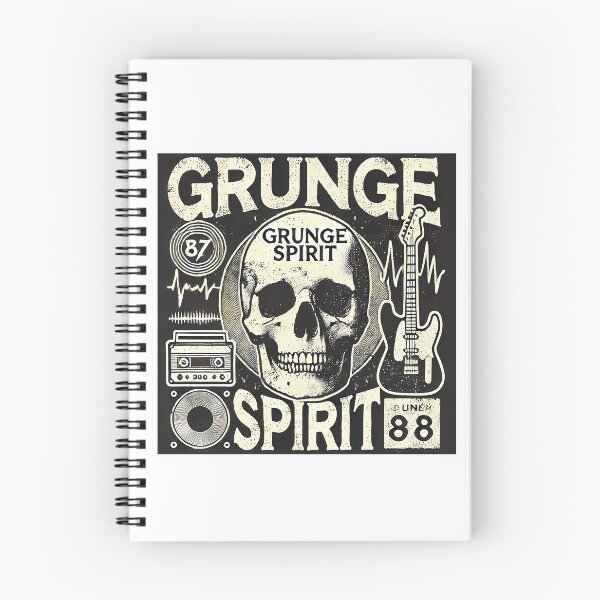 Item preview, Grunge Rock Spirit – Inspired by Iconic 90s Bands like Nirvana & Alice in Chains" designed and sold by OzzFrequency.