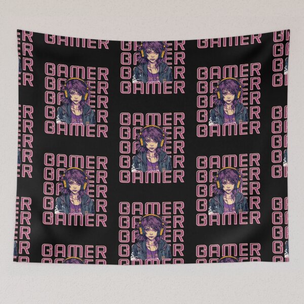 Item preview, Gamer Girl Anime designed and sold by ToxiCool.