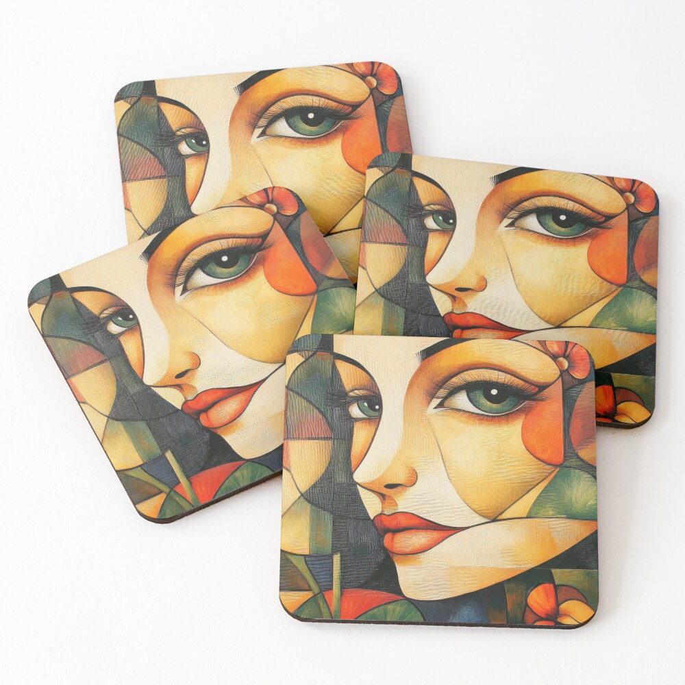 Item preview, Coasters (Set of 4) designed and sold by Visual-Elixir.