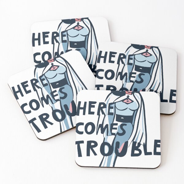 Item preview, Here comes trouble designed and sold by Kingrocker.