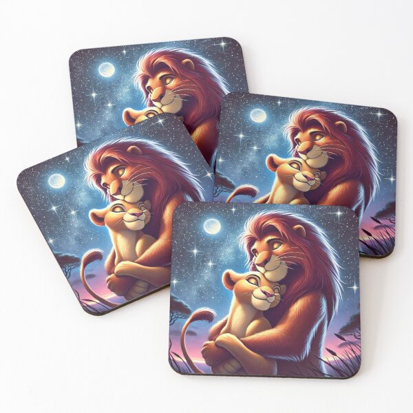 Item preview, el abrazo de Simba a Nala designed and sold by EPDL.