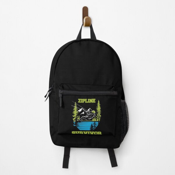 Item preview, Zipline Survivor - Brave Above The Trees designed and sold by GRABAPSHOP.