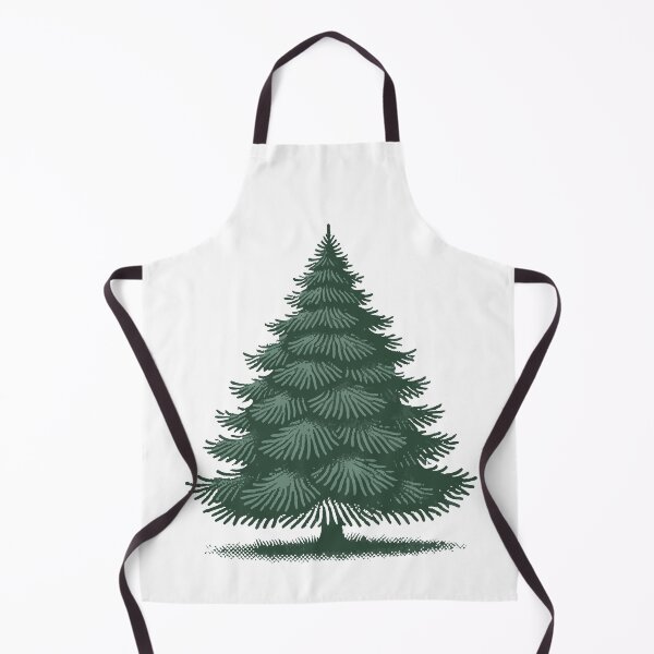 Item preview, Festive Christmas Tree Illustration designed and sold by LuminOrb.