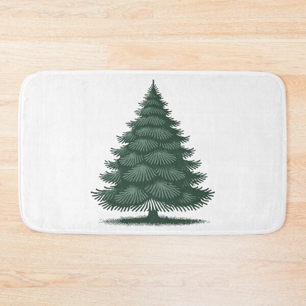 Item preview, Festive Christmas Tree Illustration designed and sold by LuminOrb.