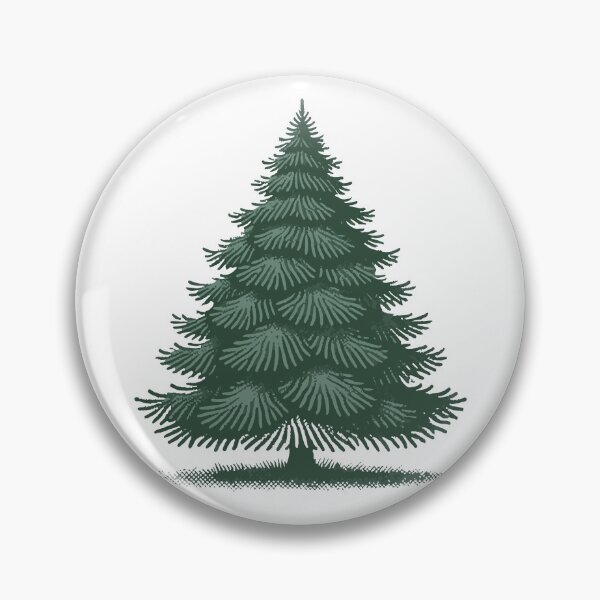Item preview, Festive Christmas Tree Illustration designed and sold by LuminOrb.