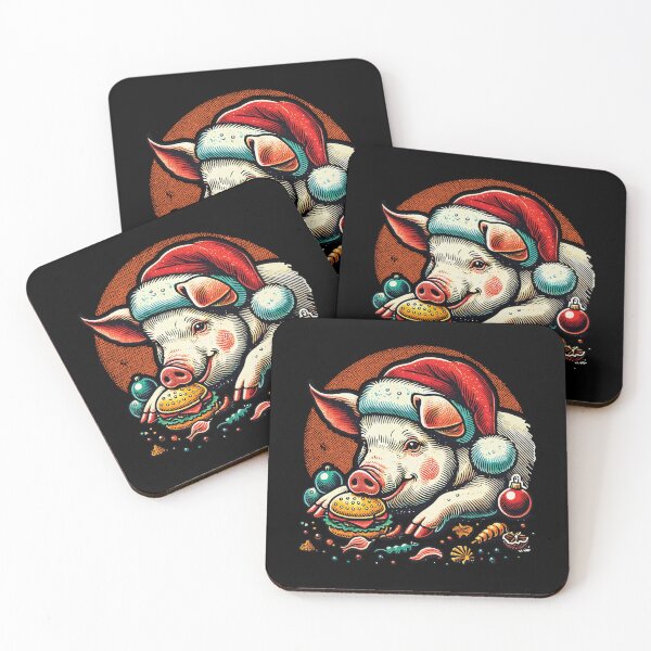 Item preview, Pig Holiday Cheer designed and sold by LuminOrb.