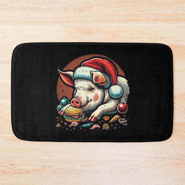 Item preview, Pig Holiday Cheer designed and sold by LuminOrb.