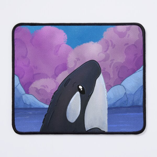 Item preview, Orca and cotton candy clouds. designed and sold by dinosaphira99.