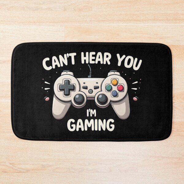 Item preview, Funny Gamer I Can't Hear You I'm Gaming designed and sold by Blok45.