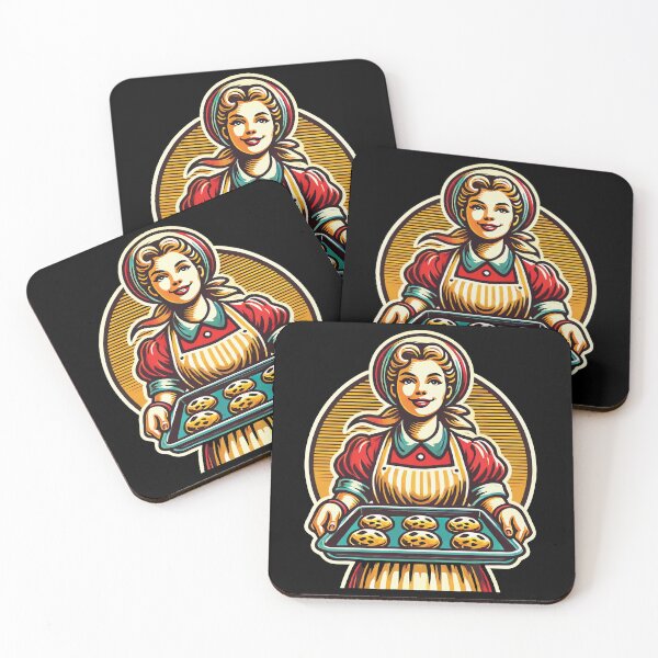 Item preview, Traditional Baker With Fresh Cookies designed and sold by LuminOrb.