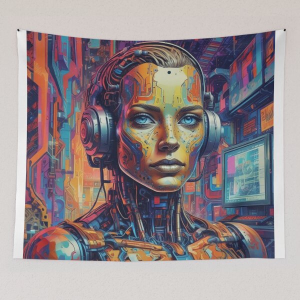 Item preview, Pop-Art Android designed and sold by S-R-TDesign.