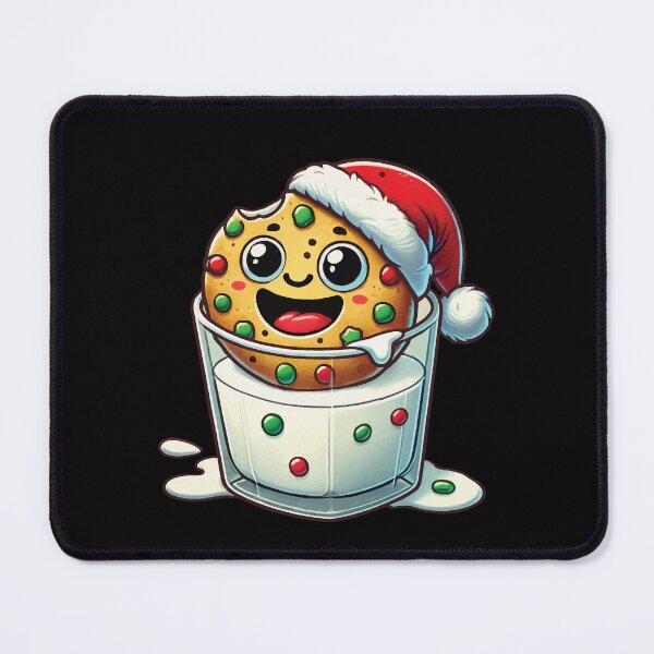 Item preview, Weihnachten Cookie Santa Hat Joy designed and sold by LuminOrb.