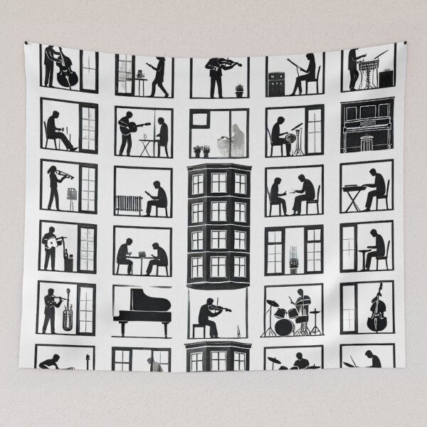 Item preview, Harmony Across Windows designed and sold by OpraOpra.