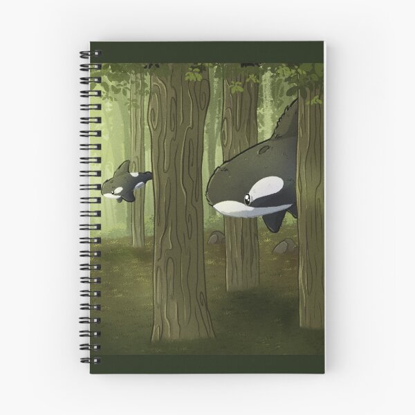 Item preview, Orcas in the forest designed and sold by dinosaphira99.