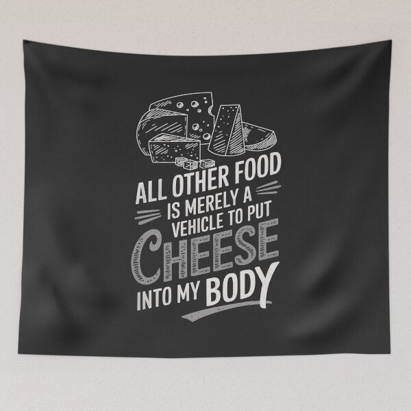Item preview, Funny Cheese Lover designed and sold by HowToCanadian.