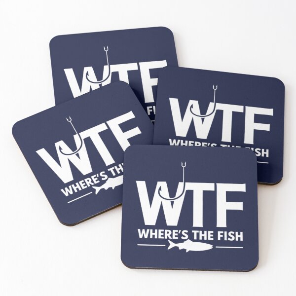 Item preview, WTF - WHERE'S THE FISH designed and sold by 123ks.