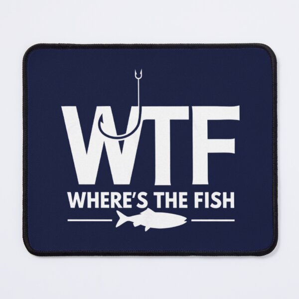 Item preview, WTF - WHERE'S THE FISH designed and sold by 123ks.