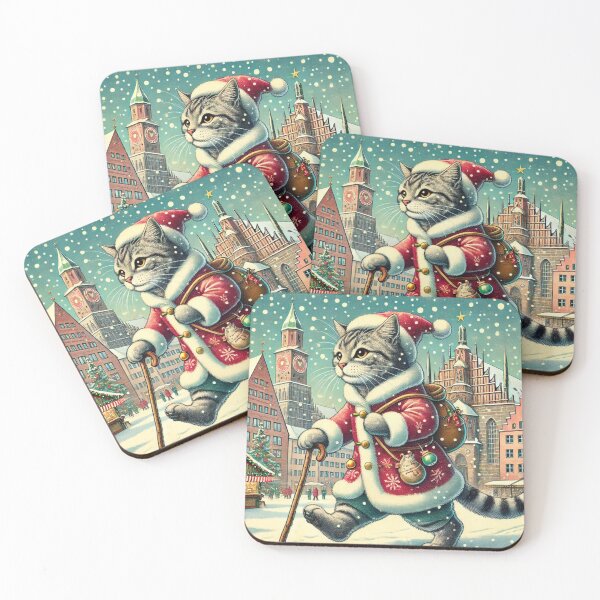 Item preview, Cat in Nuremberg Christmas Market || "Cat in" Collection designed and sold by AG-Product.