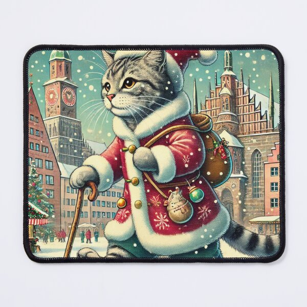 Item preview, Cat in Nuremberg Christmas Market || "Cat in" Collection designed and sold by AG-Product.