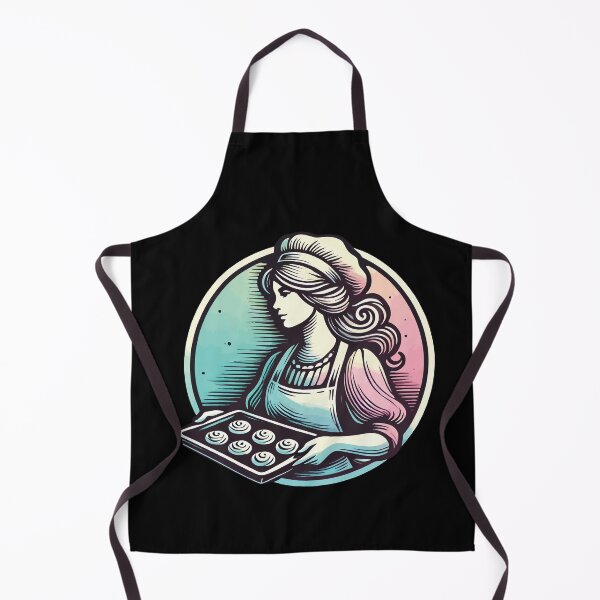 Item preview, Baker With Tray Of Fresh Rolls designed and sold by LuminOrb.