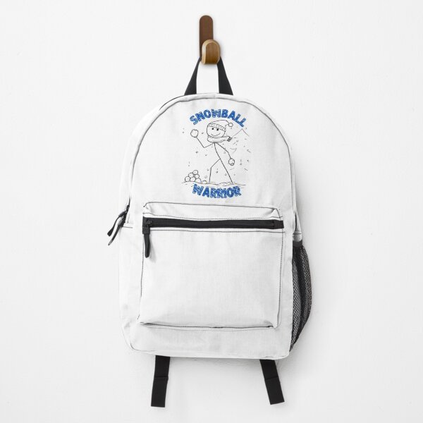 Item preview, Snowball Warrior - Fun Winter Game Design designed and sold by beckabbooart.