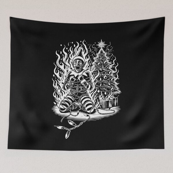 Item preview, Cunning Sarcasm Christmas Horror designed and sold by LuminOrb.