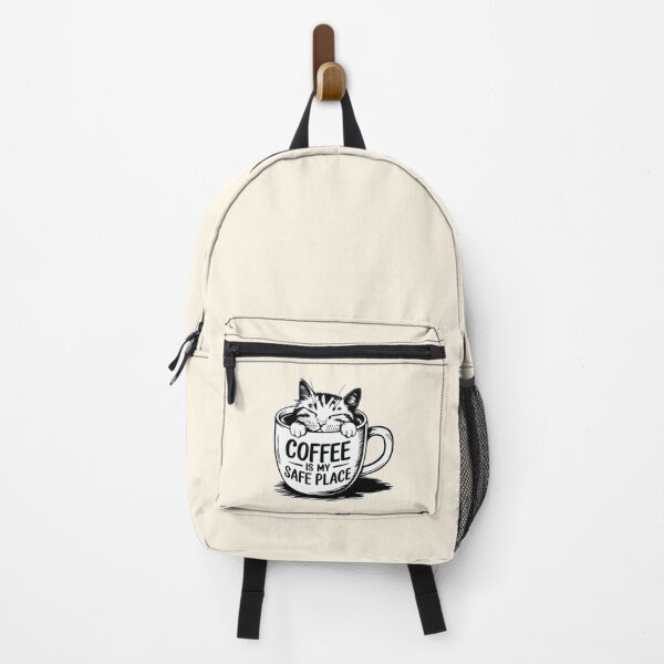 Item preview, Coffee Is My Safe Place Cat designed and sold by Dream-Fab.