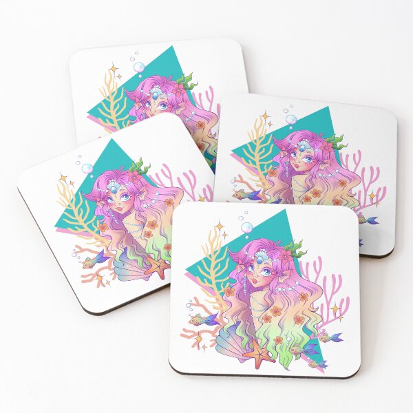 Item preview, Tropical Vibes Mermaid  designed and sold by FizzyVee.