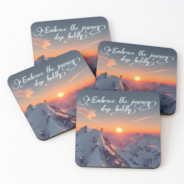 Item preview, Embrace the journey step boldly designed and sold by EMCGallery.