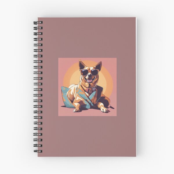 Item preview, laid-back dog, ready to soak up the sun in style designed and sold by Atres89.