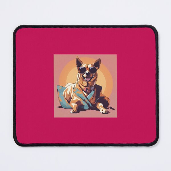 Item preview, laid-back dog, ready to soak up the sun in style designed and sold by Atres89.